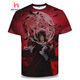 
Yamamori Nanshi 2025 short-sleeved Naruto anime series T-shirt 3D printed trendy casual tops Xiao Quan family photo TXU1504 S suitable for 80-90Jin [Jin equals 0.5 kg]