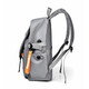 Großkapazität Herren Rucksack Casual Travel Computer Bag Female High School Junior High School School Rucksack College Rucksack Gray 28.5*13*41 cm