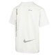 Nike (Nike) Sports masculins et t-shirt à manches courtes occasionnels HQ9263-121 White XL