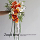 
LZJV Natural Windsen Series%7C Waterfall Holding Simulation Flower%7C: Bride Wedding Photography Props Home Desktop Flower Waterfall New Style 18