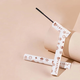 BLUETHIN extremely fine fiber long mascara waterproof, sweat-proof, no smudge, no clumping, curling, thick fast dry eyeliner for beginners. Slim long mascara + eyelash clip