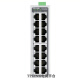 TP-LINKTL-IS100-14L2G工业级交换机16口百兆千兆DIN导轨式安装 TL-P12200A直插电源