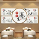 
Traditional Chinese Medicine Museum Cultural Image Wall Hanging Paintings Physical Therapy Promotion Wall Mural Painting Health Museum Background Wall Decoration and Atmosphere Layout YA11303 (3MM+Cherv Board) Small
