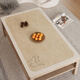 Maishute japonés sencillo y elegante tapete de mesa de té sin lavado, mesa impermeable y de cuero a prueba de aceite Mesa de mesa rectangular Materia de comedor rectangular Mat de protección de mesa A1049 Convierte los desechos en el tesoro 45*80cm