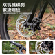 Beijing-made Lingyue mountain bike OCC8-12-13 years old children's bicycle student variable speed 22-inch lime green