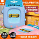 Beizhilu Children's Baby Chinese and English Early Education Machine Card Enlightenment Bilingual Audio Recognition Toy Card Learning Machine Early Education Rechargeable Model [Cat Blue] 224 Bilingual Reading Materials +