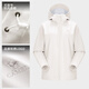 Camel outdoor soft shell jacket for women windproof waterproof jacket plus velvet warm lock temperature antistatic single layer jacket for men