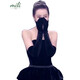 Japanese Reba same style long gloves velvet wedding dress bride taking photos French Hepburn style retro performance etiquette Black Reba same style velvet length