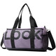 
Lightweight gym bag men swimming waterproof travel bag women short distance large capacity business trip hand luggage bag sports crossbody black