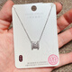 
Shiny silver jewelry S925 sterling silver mossanite diamond fashion collarbone neck styling women versatile temperament elegant trend 73 13971 carats