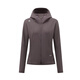 迪桑特（DESCENTE）WOMENSRUNNING系列AERODRY舒适运动连帽长袖夹克外套女款 BK-BLACK S