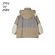 Jnby by JNBY Sports Series Jiangnan Buyi Children's Clothing Water-repellent and Breathable Jacket Autumn and Winter Boys and Girls 1O9610620 212/Light Gray Khaki 130 cm