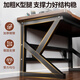 Quanpinwu solid wood computer desk home desktop e-sports game table learning office writing desk bedroom training long table