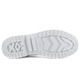 Palladium Pampa tous les jours polyvalents polyvalents non glissants, résistants à l'usure et respirants en toile à haut haut, même style pour hommes et femmes, blanc 38