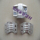 Setup EN14420-3 Zweiteiler Aluminiumlegierung Sicherheitsrohrklemme 1/2 Zoll DIN2817 Schlauchklemme 13x5al