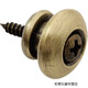 Zannie Bronze Guitare Bouteau Bouton Ukulele Tail Nail Bass Bass Fixe boucle antidérapante