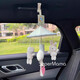Creation trick baby stroller toy pendant baby soothing bedside bell wind chime car child safety seat car hanging rattle bunny pendant