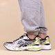 Asics Gel-Kayano 14 silver black green casual running shoes 1203A537-001 1203A537-001 40.5