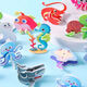 Hot selling assembled insect animal foam three-dimensional children's kindergarten toy prizes handmade DIY small practical early education puzzle 150 sheets 6 themes patterns