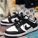 Nike (NIKE) Nike men's shoes SB Dunk Low women's shoes spring and summer low top casual sports shoes D Dunk black and white panda DD1391-100 36