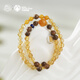 Potala Palace Citrine Agarwood Beeswax Bracelet for Men and Women 925 Silver Accessories Transfer Beads Amber Bracelet Birthday Gift