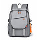 Großkapazität Herren Rucksack Casual Travel Computer Bag Female High School Junior High School School Rucksack College Rucksack Gray 28.5*13*41 cm