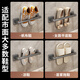 Jingjiayi bathroom slipper rack space aluminum punch-free towel rack bathroom storage rack toilet wall hanging storage rack 50cm