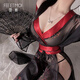 
Sexy classical kimono battle robe sexy underwear uniform pajamas couple teasing seductive outfit qqny women 6628 Japanese Phantom black + red kimono + lace-up waist seal + T. The average size recommended weight is 80-125 Jin [Jin equals 0.5 kg]