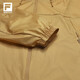 Fila Offizielle Frauenwebende Jacke 2025 Herbst Neue Outdoor-Sportarten lose einfache Kapuze-Top Urdu Khaki-Dk L 170/88a/l