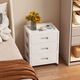 Anya bedside table small home bedroom simple storage cabinet drawer storage cabinet mini side table bedside cabinet