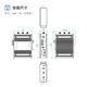 Maiwei Industrial Wireless Router Wireless AP5 Network Port 100M/Gigabit Wifi Router 2.4G Single-band/Dual-band Wifi6/Wifi5 Relay Bridge Roaming Client MIAP6200H-3N25-2T [2-port Dual-band]