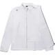 
DESCENTE solid color stand collar long sleeve jacket uniform for men and women white 110