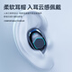 Chengruida Bluetooth Headset 2025 New Bluetooth Wireless Headset In-Ear Gold List No. 1 Huaqiangbei List Top Ten Bluetooth Headset Ultra-Long Battery Life Noise Reduction Sleep Music Headset M48 High-end White丨Sliding Cover Out of the Warehouse + Mirror Digital Display Adapted to Apple Android Tablet Notebook