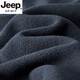JEEP SPIRIT轻奢高端男装宽松春季新款立领开衫卫衣男士休闲运动夹克外套新品 军绿色 JEEP9901 M