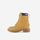 Iijin Bottes jaunes classiques officielles 9,5 cm Sole d'épaisseur de voyage extérieur rehaussé