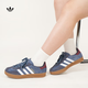 Adidas Adidas GAZELLE German training shoes men's shoes 2025 super hot new retro shoe T-toe JI3522 JI3523 milk yellow 37 support identification