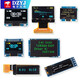 12864 screen 0.96-inch OLED display module 0.91 1.3-inch 1.54-inch LCD screen 6/7-pin IIC/SP 0.91-inch 4-pin white soldered pin header For large quantities, please consult customer service for quotation