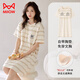 
Cat nightgown for women pure cotton comfortable with breast pad summer new simple casual women round neck home clothing set can be worn outside HC-X12532-nightgown-women M suitable for 80-100Jin [Jin equals 0.5 kg]