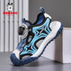 Jungen Zehen Sandalen Sommer 2025 Neue Kinder Beachschuhe mittelgroße Kinder Anti-Schlupf-Weiche Sohle Jungen Sports Sandalen TBDK983 Blau 39 Schuhlänge 24,5 cm