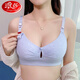 Langsha Light Luxury Stills BH BH Schwangere Frauen Unterwäsche reines Baumwollsammeln und Anti-SAG-Stillen BH Spezial Sommer für Schwangerschaft Himmelblau 4xl 34/75 v. Chr.