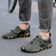 Weitzahn-Radschuhe schlossfreie Männer und Frauen Leisure Road Mountain Bike Fahrrad Fahrrad nicht rutschfußböde mit Breitpaaren Fahrradschuhe Riese W689 Militärgrün 40