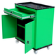 LAOA tool cart one drawer double door multi-function repair tool cart parts cabinet repair tool cabinet cart workshop green single draw double door LA111815