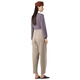 Loro Piana/Nuoyou Pianya LP Damenpullover Strickjacke Cashmere Stricker runder Hals Langarmjacke 2025 neuer Stil Purple 48