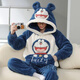 Zipjbx Zuoxi Bekleidungsgeschäft Korallenpyjamas Winter Herbst und Winter verdickter Flanell warmes Cartoon Home Kleidungsstück 9902* Kapuzenset m klein [80-90jin [Jin gleich 0,5 kg]]