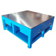 Renjuyi customized workbench mold flying mold table heavy steel plate practical training operation table mold room mold saving assembly maintenance work table blue 800*600*800mm one drawer with bottom plate 45