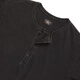RRL Мужская одежда Классическая хлопковая майка Генри Рубашка RL93813 001-BLACK XS