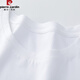 Pierre Cardin Comced Pure Cotton White T-Shirt für Frauen kurzärmelige lose Nische Schöne Design Sense T-Shirt Sommer 2025 Neue Top 6196 Weiß hochwertige Baumwollkurzärmel-M (Empfohlene 80-105 Jin [Jin gleich 0,5 kg]))
