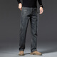 Lee Kids2025 Frühlings- und Herbst-Neue Mode Herren All-Match Hosen lässig mittelheigerteile Baumwoll Elastic Lose Jeans Männer Marine Blau 7027H-1 29
