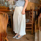 FHHUABD [Oufan] Hepburn style fashionable balloon skirt summer new solid color versatile high waist fluffy skirt for women 9856 khaki color equal size