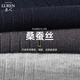 LU REN socks men's mulberry mid-calf socks sweat-absorbent and breathable spring and summer double-needle thin black socks for men 9187 9187-combination 1-pack 5 pairs one size fits all
